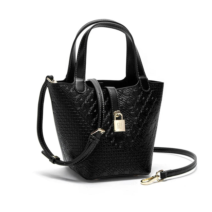 Elegant Retro Versatile Textured Handbag
