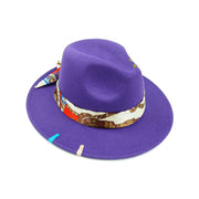 Hand sewn Fedoras adjustable unisex hat