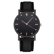 Quartz luxary leathered Wristwatch