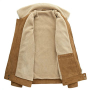 Velvet Thickening Fashion Multi-pockets Cargo Coat
