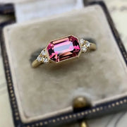 Luxury Bright Zirconia Delicate Gold Color Ring
