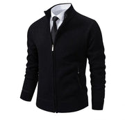 Winter Casual Slim Zipper Cardigans Knitting Jacket