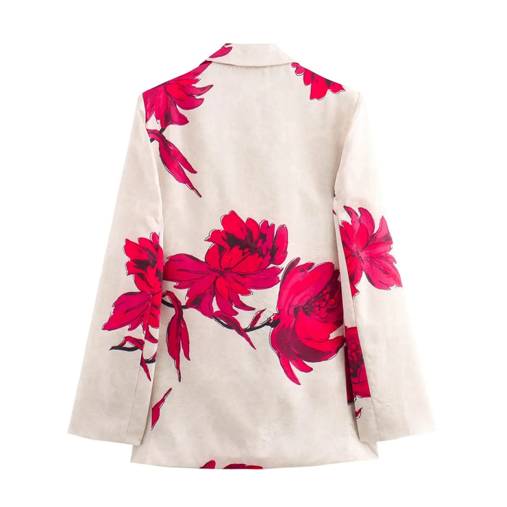 European And American Style Fashionable Printed Suit set