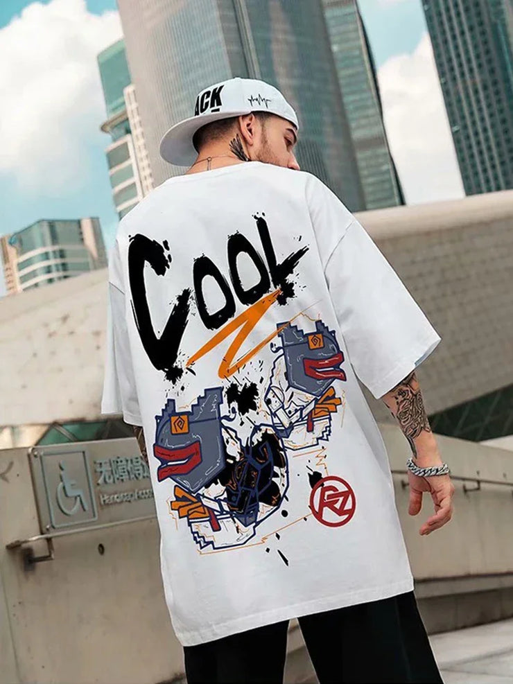 MENS COOL RETRO STREETWEAR GRAPHIC DESIGN
