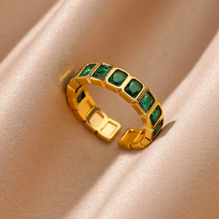Luxury Cubic Zircon Rings for Women