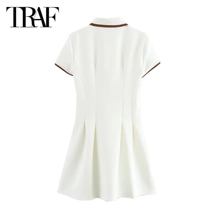 Women's Mini Short Spring Cute Sleeve Dress