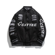 new American retro high street motorcycle jacket