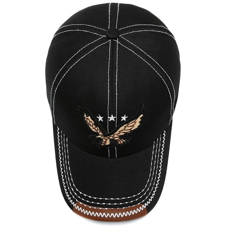 Eagle Embroidered Men's Hat
