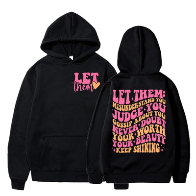 LET THEM Y2K TRACKSUIT
LONG SLEEEV HODDED