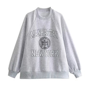 Printed Long Sleeve Sweatshirt / jogger