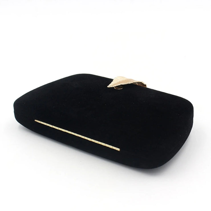 Women's Elegant Buckle Leaf Purse