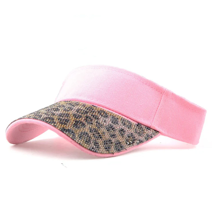 Women's Diamond Inlaid Hollow Hat