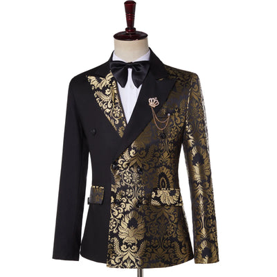 Men's  Single Breasted Shawl Lapel Wedding Tuxedo suit