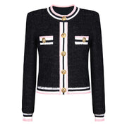 Elegant Cardigan Winter Knitting Long Sleeve
