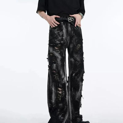 American High Street Fashion Wasteland Niche Trouser