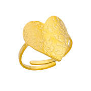 Luxury Double Bead Ball Ring  by DARK