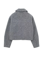 Luxury Will Vintage Lapel Neck Long Sleeve Jacket