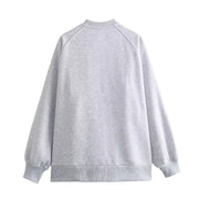 Printed Long Sleeve Sweatshirt / jogger