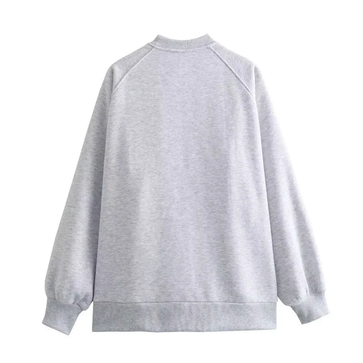 Printed Long Sleeve Sweatshirt / jogger