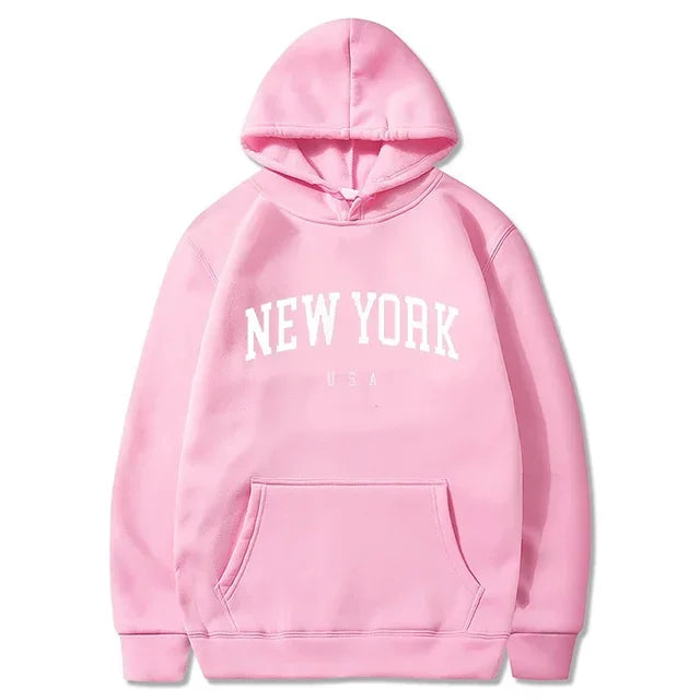 Men Women New York Printed Graphic Sweatshirt