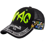 Parent-Child Cartoon Embroidery Letter SunShade Baseball Cap