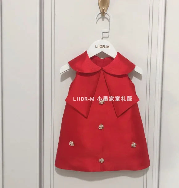 LUXURIOUS ELEGANT BIRTHDAY PINK BALL GOWN FOR KIDS
