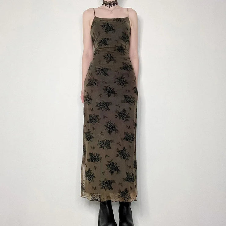 Gothic Black Sexy Sleeveless Party Wear