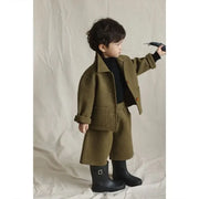 RETRO CLASSIC KOREAN STYLE TWO PIECE CHILDREN'S WEAR