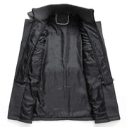 Thickended Men's Wool Blend Winter Double Collar jacket