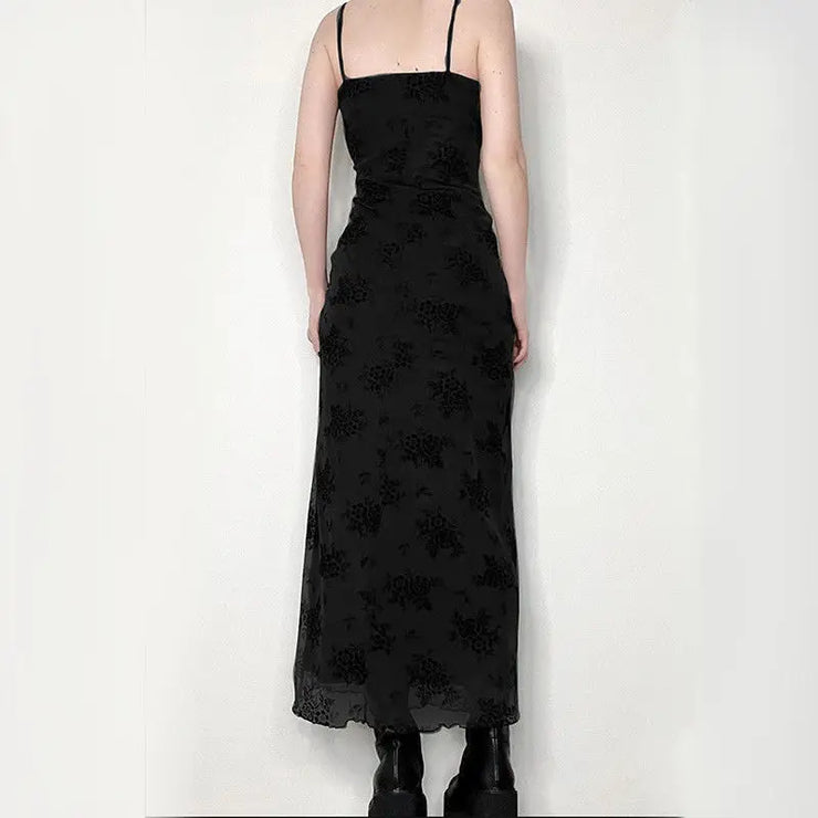 Gothic Black Sexy Sleeveless Party Wear