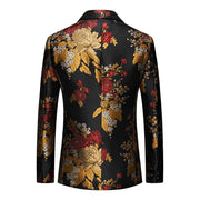 Luxury partywear Slim Fit Jacquard Blazer and Pants