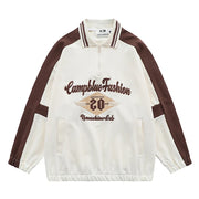 Men luxurious  Embroidery pullover sweatshirt