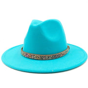 Hand sewn Fedoras adjustable unisex hat