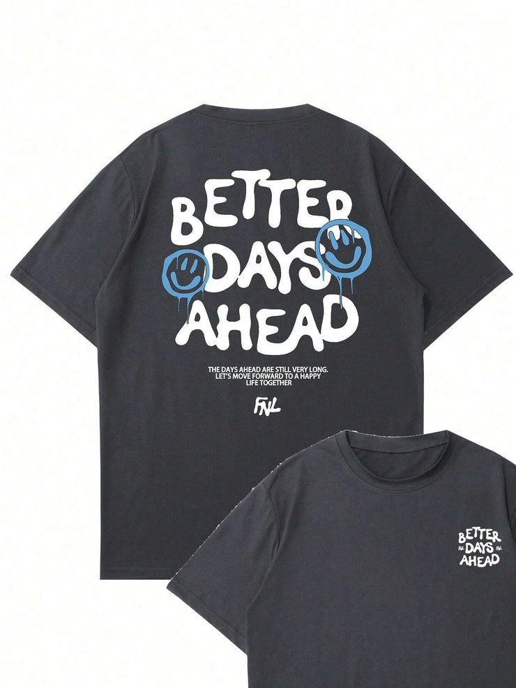 Better Days Ahead Men's cotton t-shirt