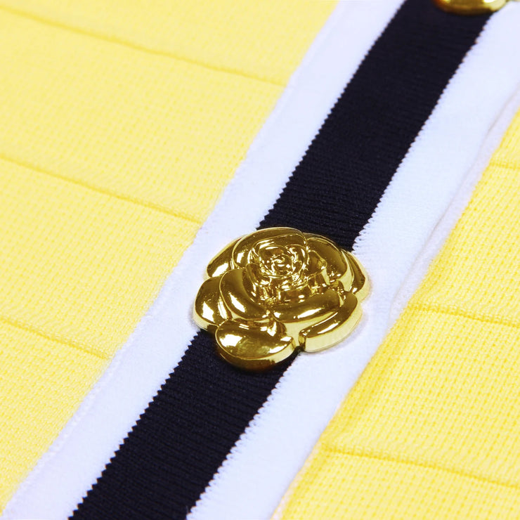 Luxury Short Sleeve Round Neck Stripe Slim Fit