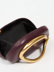 Luxury Gold metal Closure Clutch Bag