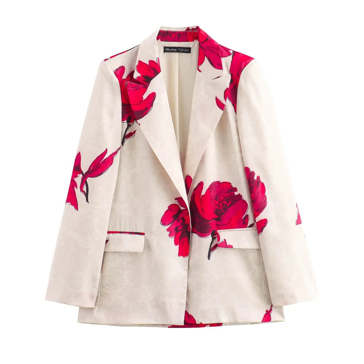 European And American Style Fashionable Printed Suit set