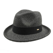 Retro Feather Fedoras Felt Wide Brim Jazz Cap