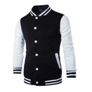 Slim Fit College Varsity Jacket for Men