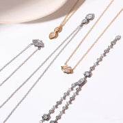 CUSTOMISED LUXARY GEOMETRIC IRREGULAR PARTY NECKLACE