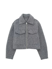 Luxury Will Vintage Lapel Neck Long Sleeve Jacket