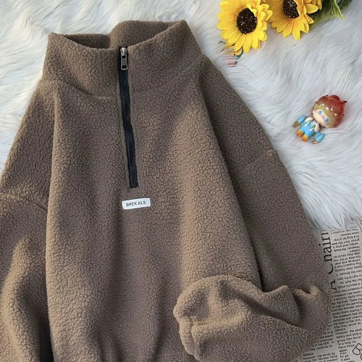 Autumn Korean-style Loose Pullover sweatshirt