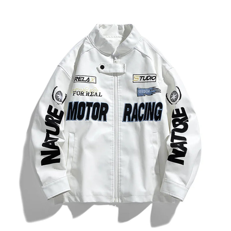 NEW PU LEATHER  MOTORCYCLE  JACKET FOR MENS