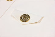 European High-Quality Knitted A-Line Slim Dress