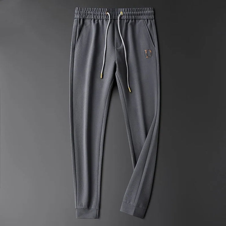 Luxury Embroidery cool silk smooth breathable Track
