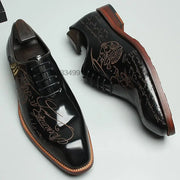 MENS LEATHER  OXFORD  CALF OFFICIAL SHOES