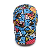 Fashion Graffiti printing cotton Shade Hiking cap