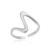Luxury Double Bead Ball Ring  by DARK