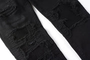 Distressed High Streetwear Stretch Skinny jeans