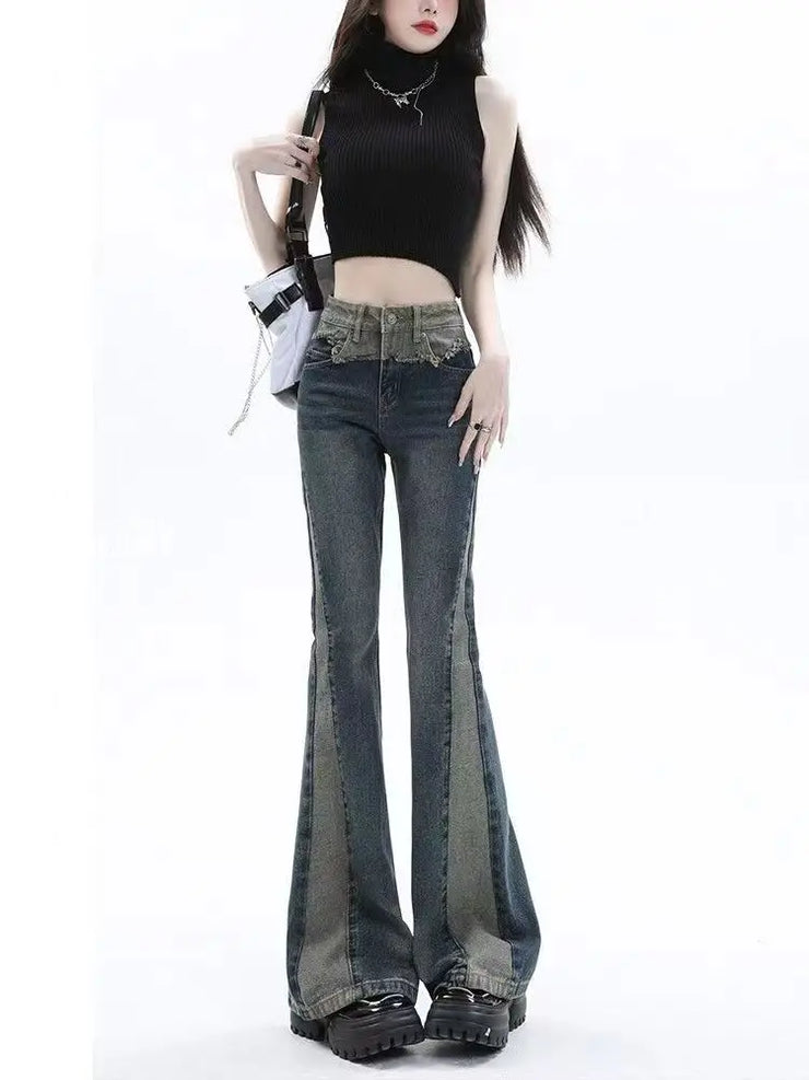 American High Street Spicy Girls Low Waist Jeans